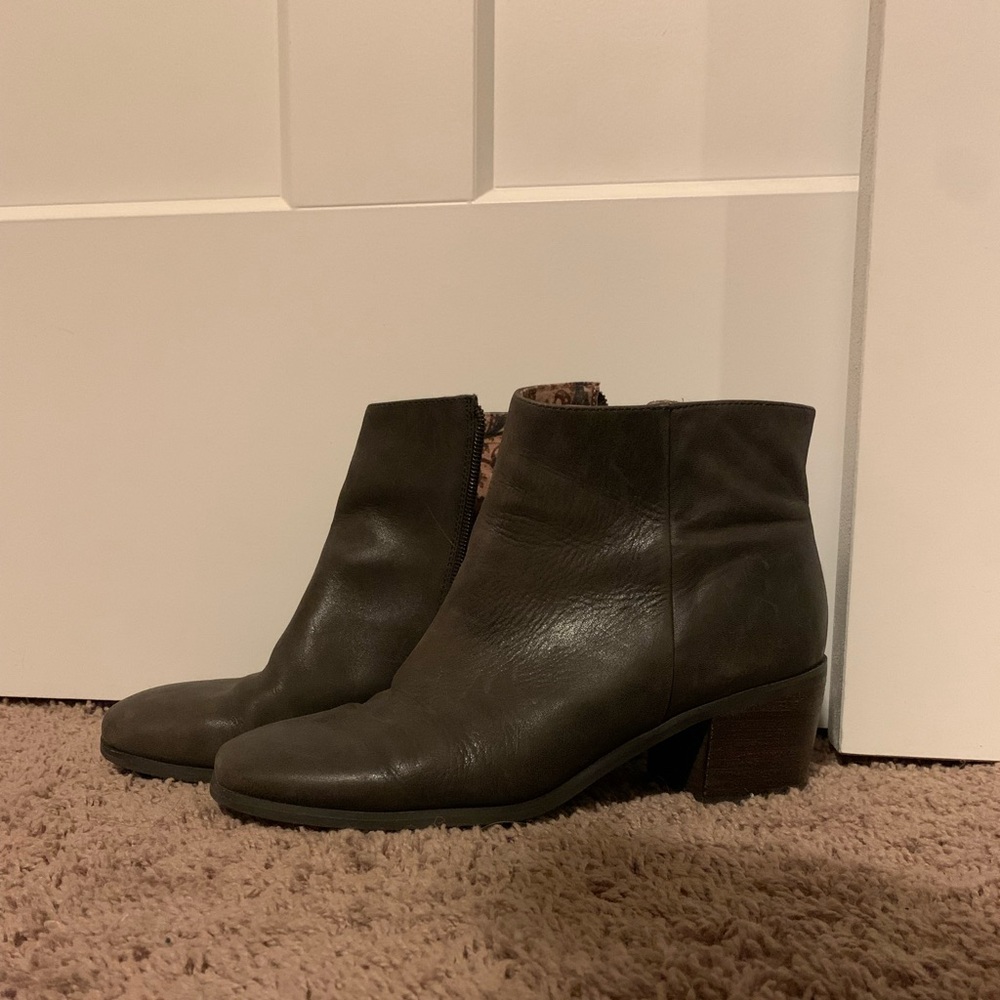 Lucky Brand Leather Booties